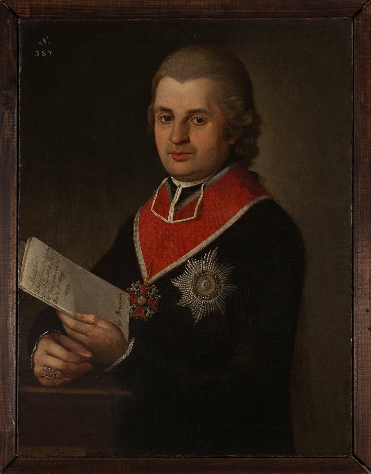 Maciej Topolski - Portrait of a clergyman - MP 2983 MNW - National Museum in Warsaw