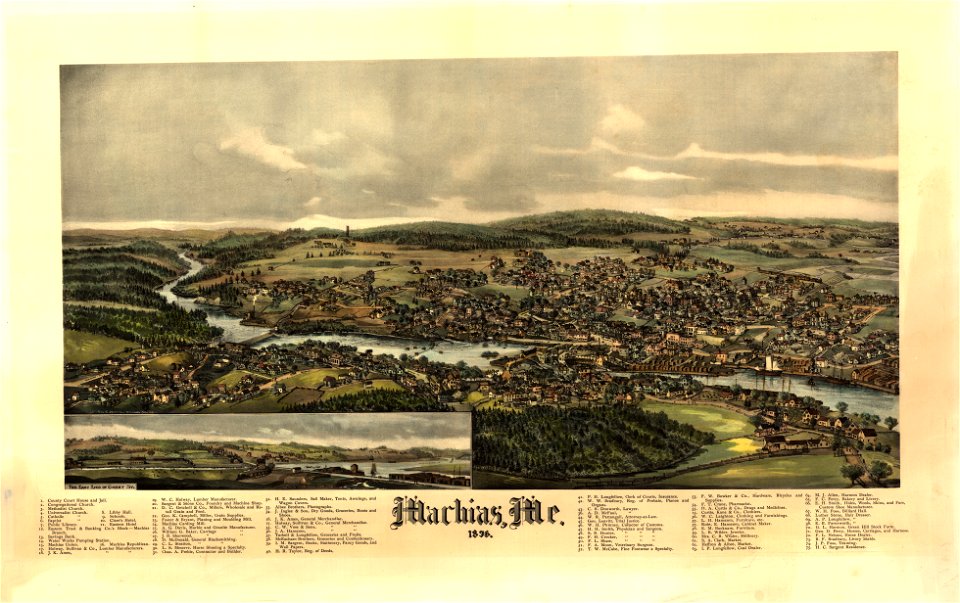 Machias, Me., 1896 LOC 84697244
