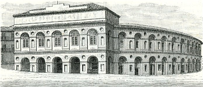 Macerata esterno dello Sferisterio