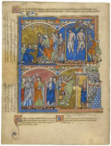 Maciejowski Bible - Morgan Library & Museum MS M.638, fol. 38v