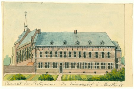 Maastricht, Nieuwenhofklooster (Ph v Gulpen, 1847)