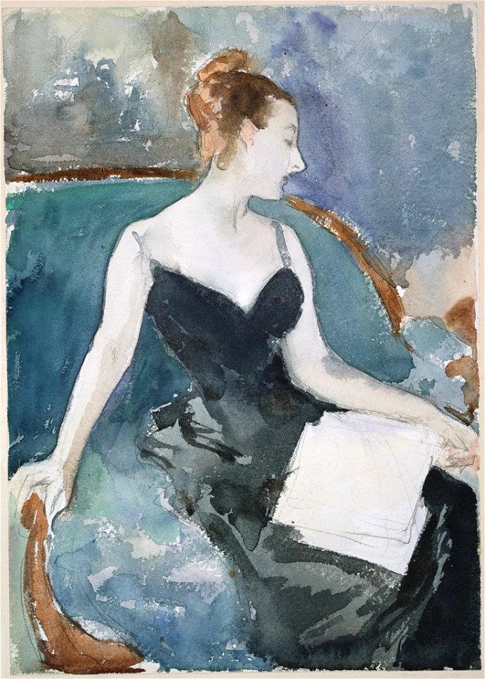 Madame Gautreau by John Singer Sargent circa 1883