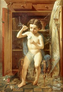 Manuel Ocaranza - Pranks of Love - Google Art Project