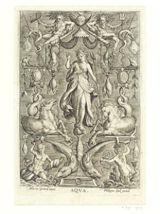 Marcus Gheeraerts I - The four elements - Water