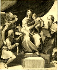 Marco da Ravenna - Attributed to - Madonna del Pesce, H,1.47