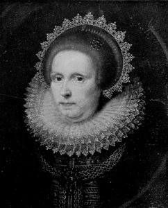 Margaretha van Mechelen, by school of Michiel van Mierevelt