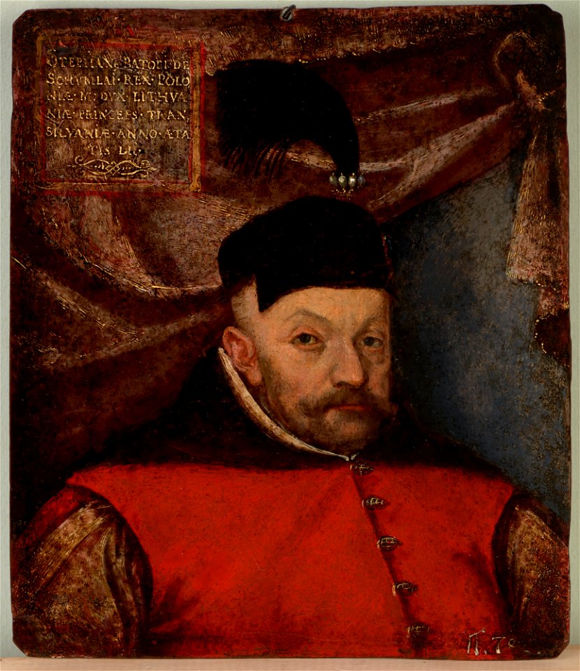 Marcin Kober - Portret Stefana Batorego (1533-1586), króla Polski - MNK I-290 - National Museum Kraków