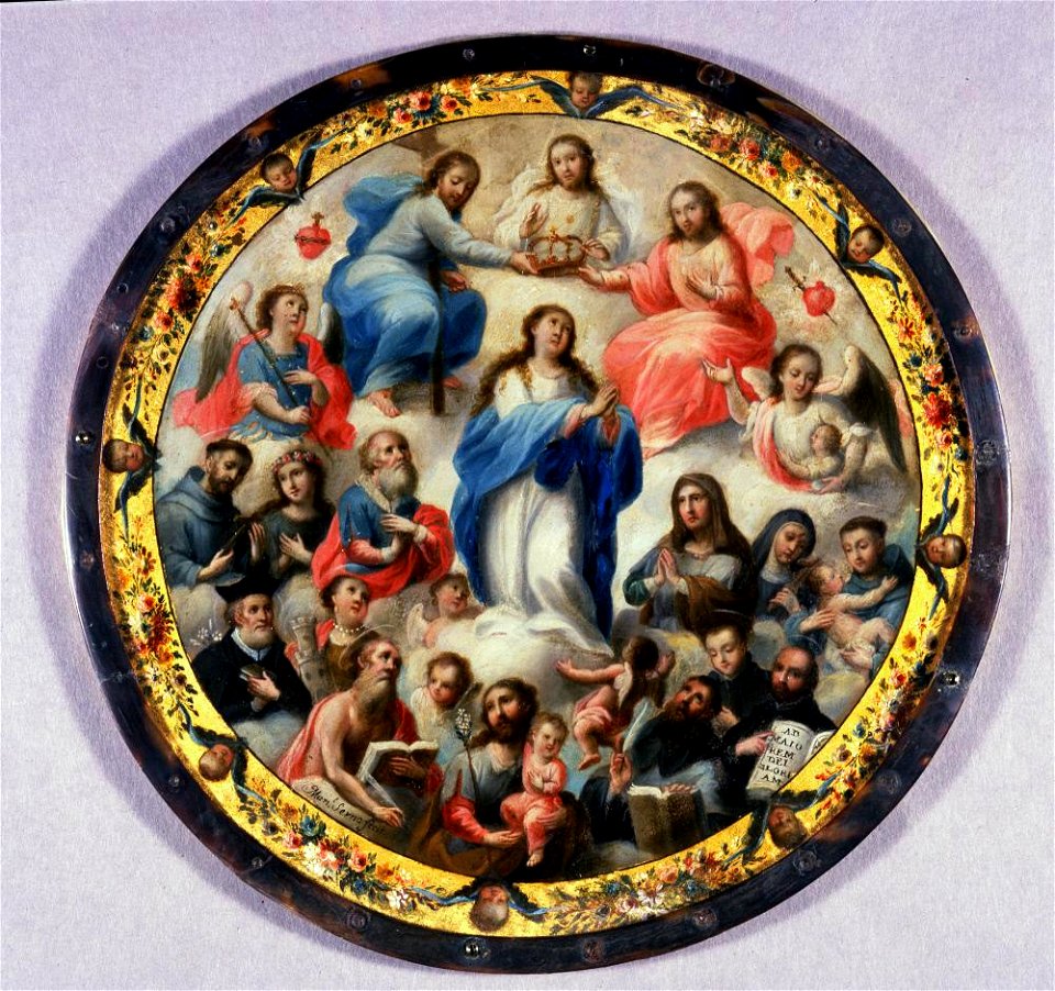 Manuel Serna - Immaculate Conception and Saints - A3073 - Hispanic Society of America