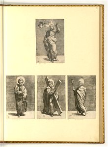 Marco Dente - Christus, Petrus, Andreas, Jakobus Maior, ItI2112