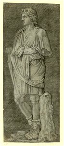 Marco Dente - Gebrochene Statue eines gekleideten Mannes, DG201737139