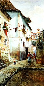 Manuel Ruiz Sanchez Morales Calle del Albaicin