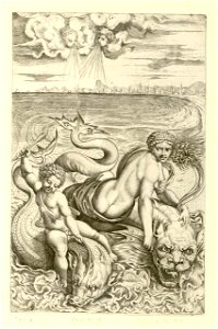Marco Dente - Venus und Amor auf Delphinen, DG201219