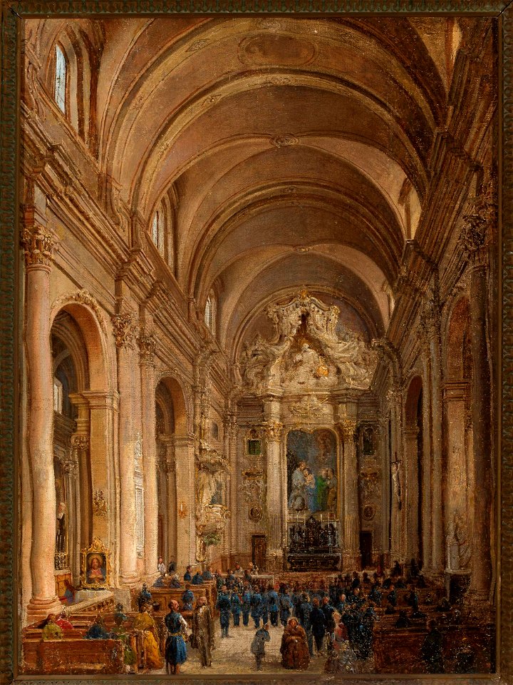 Marcin Zaleski - Church of the Nuns of the Visitation in Warsaw - 180262 MNW - National Museum in Warsaw