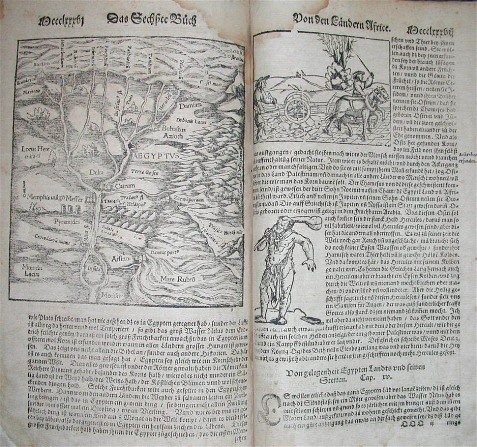 Map of Egypt (1578)