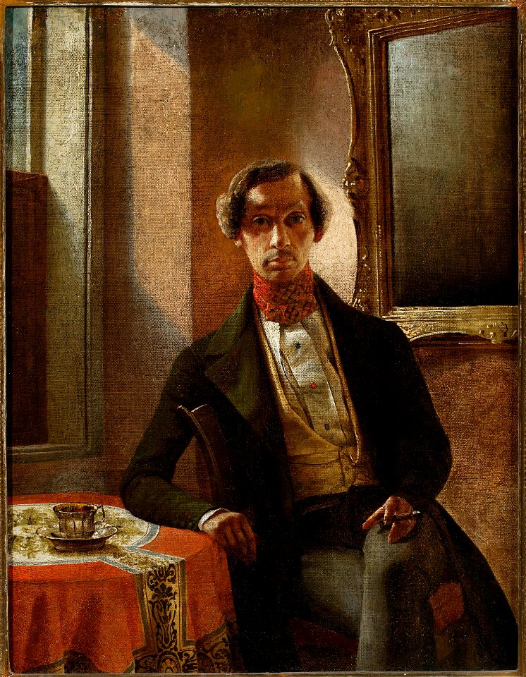Marcin Zaleski - Self-portrait - MP 710 - National Museum in Warsaw