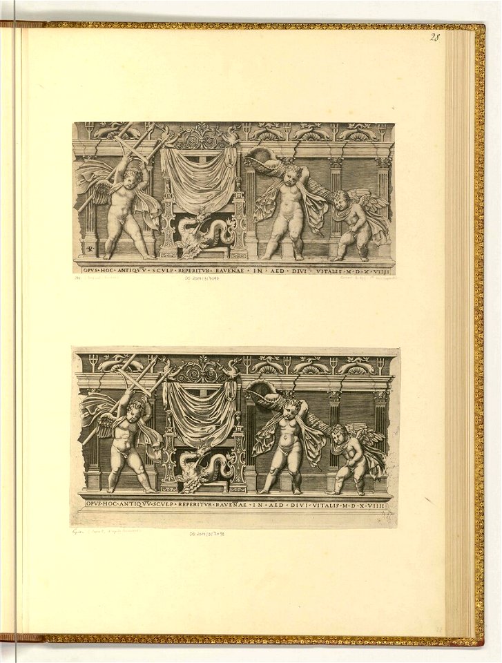 Marco Dente - Mythologische Darstellungen (Flachrelief), ItI2128