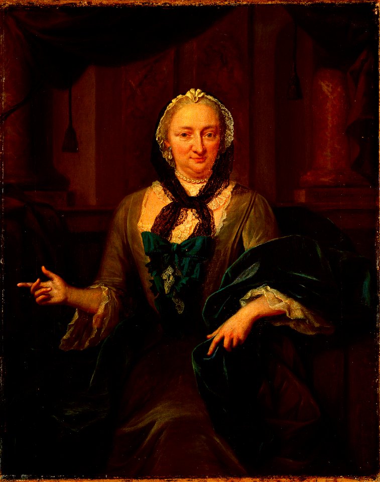 Margaretha Trip (1699-1778). Echtgenote van Harmen Hendrik van de Poll Rijksmuseum SK-A-1269