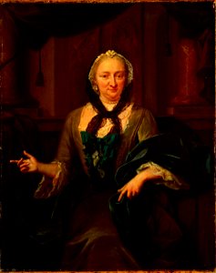 Margaretha Trip (1699-1778). Echtgenote van Harmen Hendrik van de Poll Rijksmuseum SK-A-1269