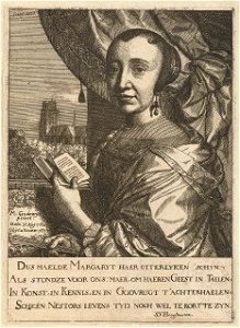 Margaretha van godewijk door samuel van hoogstraten