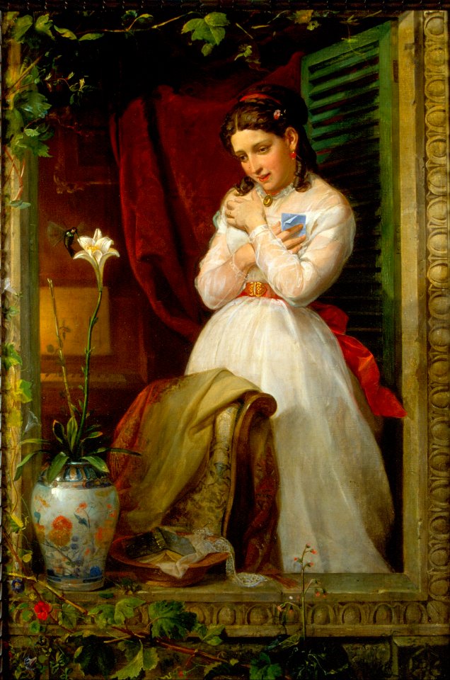 Manuel Ocaranza - The love of the Humming Bird - Google Art Project