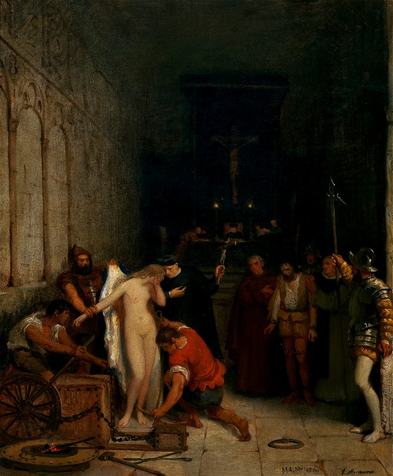 Manzano-una escena de la inquisicion