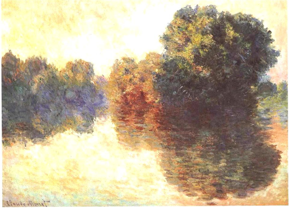 Monet - Die Seine bei Giverny