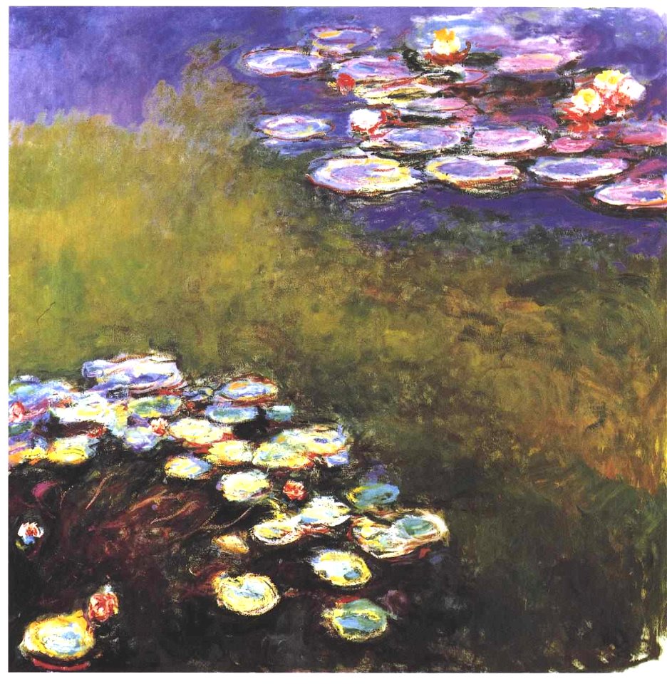 Monet - Seerosen6