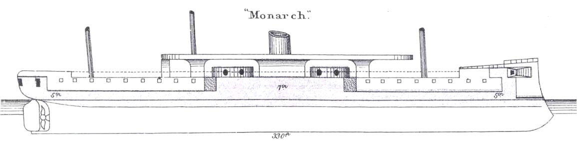 Monarch (1868) Side