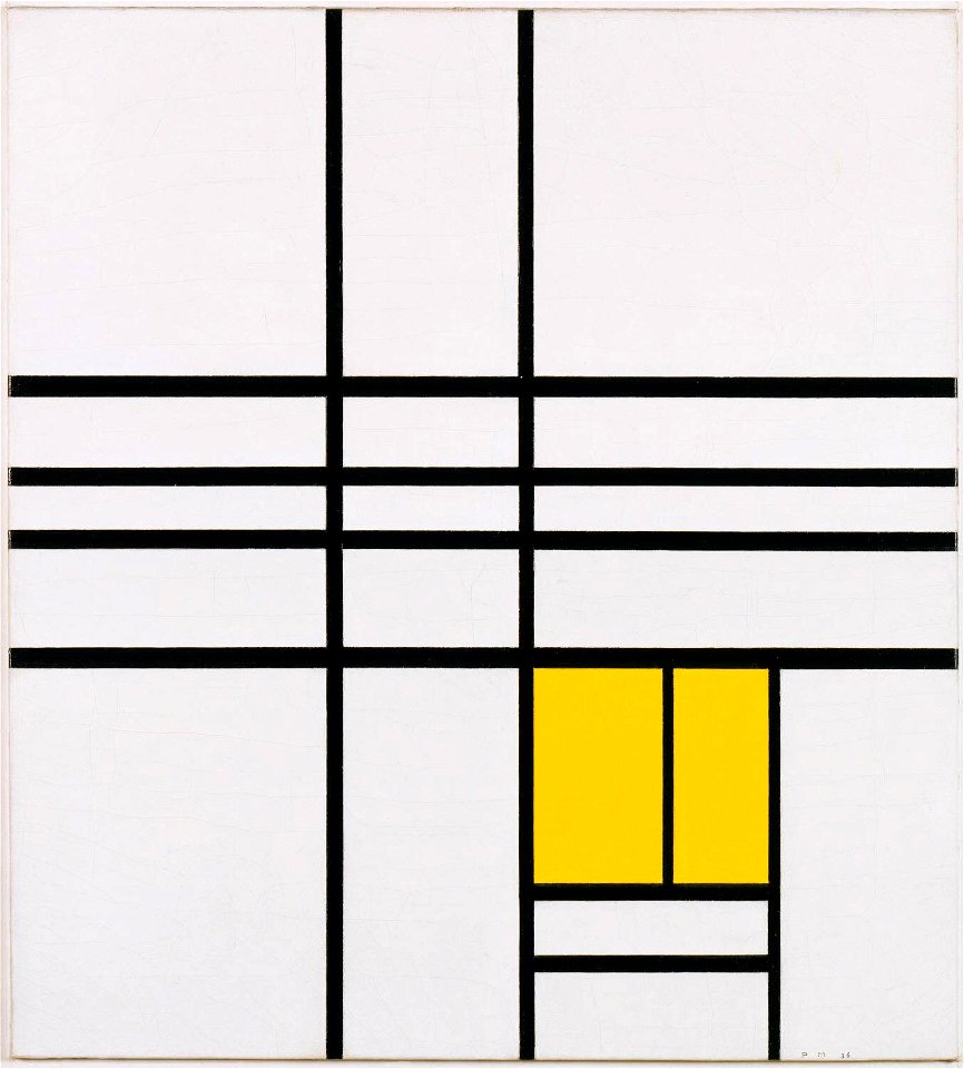 Mondrian - Composition, 1936