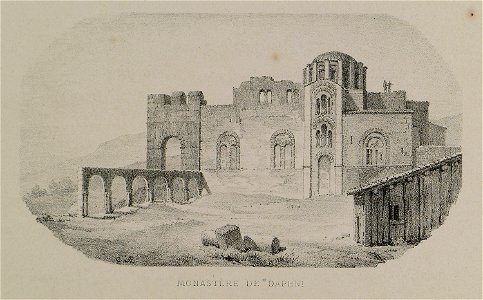 Monastère de Daphni - Rey Etienne - 1867