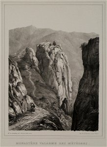 Monasterère Varlame des Météores - Stackelberg Otto Magnus Von - 1834