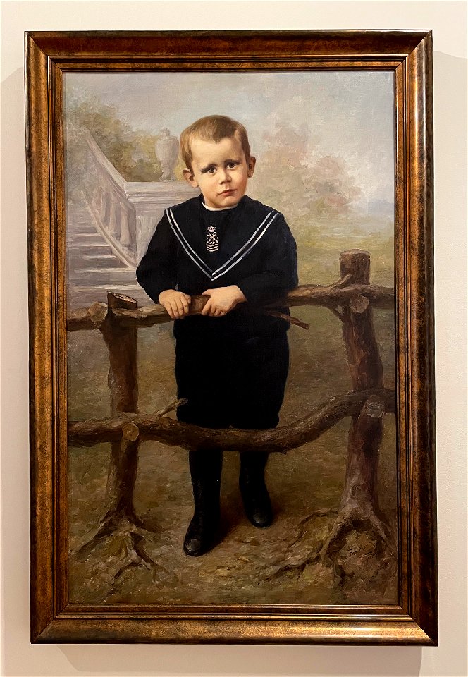 Mondriaan - Klein Jantje (Q102260329) - framed