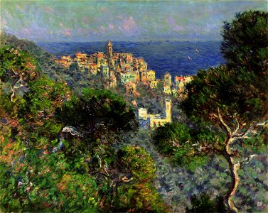Monet View of Bordighiera 31db607334. Free illustration for personal and commercial use.
