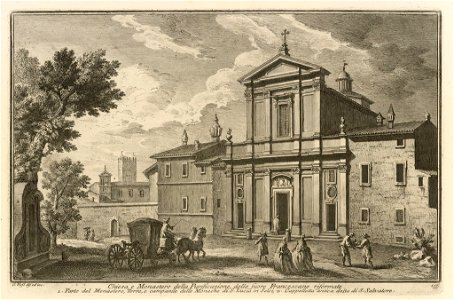 Monastero della Purificazione - Plate 155 - Giuseppe Vasi