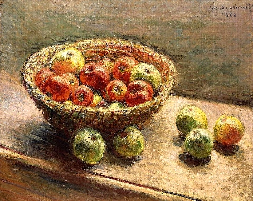 Monet w630 bastek of apples