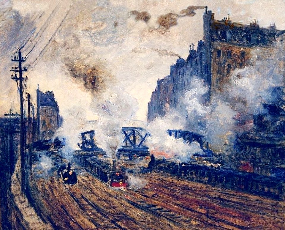 Monet La Tranchée des Batignolles