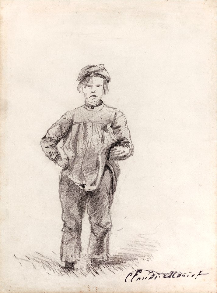 Monet - Boy in the Country, 1857, 2013.985