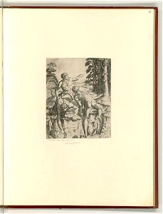 Monogrammist (unbestimmt) - Die Kletterer, ItII1658