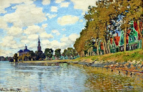 Monet 1871 Zaandam 48 x 73 cm Musee d'Orsay