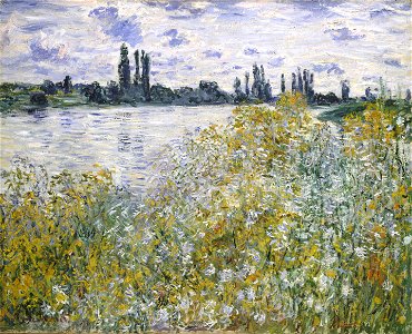 Claude Monet - Île aux Fleurs near Vétheuil. Free illustration for personal and commercial use.