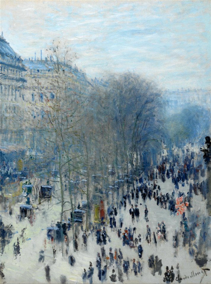 Claude Monet - Boulevard des Capucines - Google Art Project