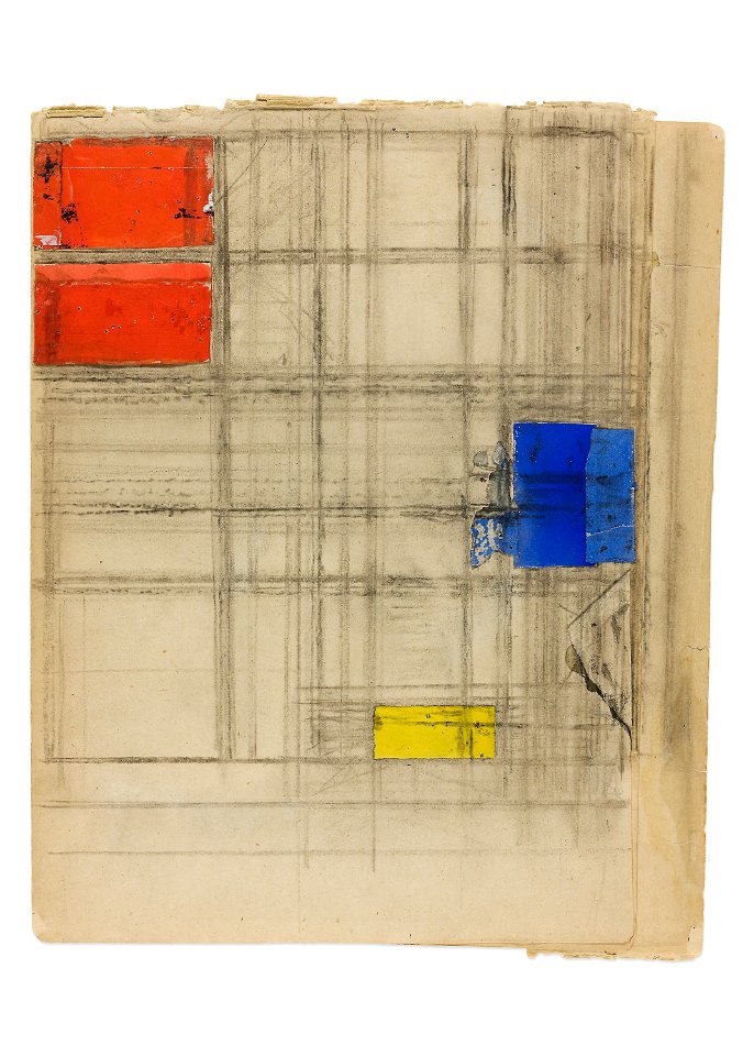 Mondrian - Study for a Composition, 1940–41