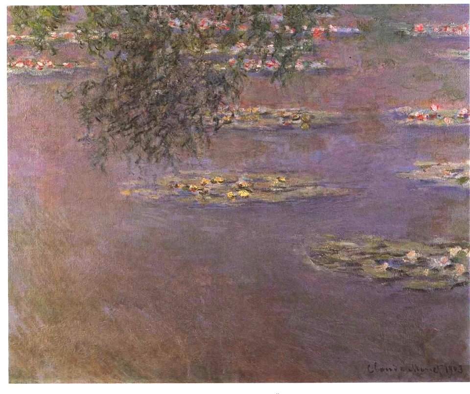 Monet - Seerosen Wasserlandschaft