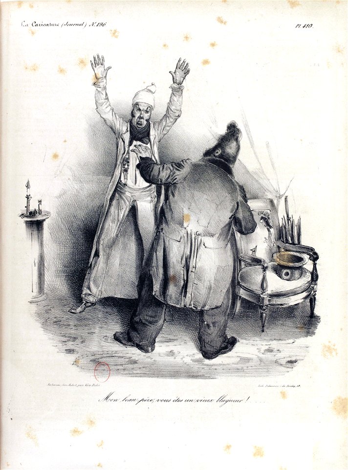 Mon beau-père vous êtes un vieux blagueur - Traviès