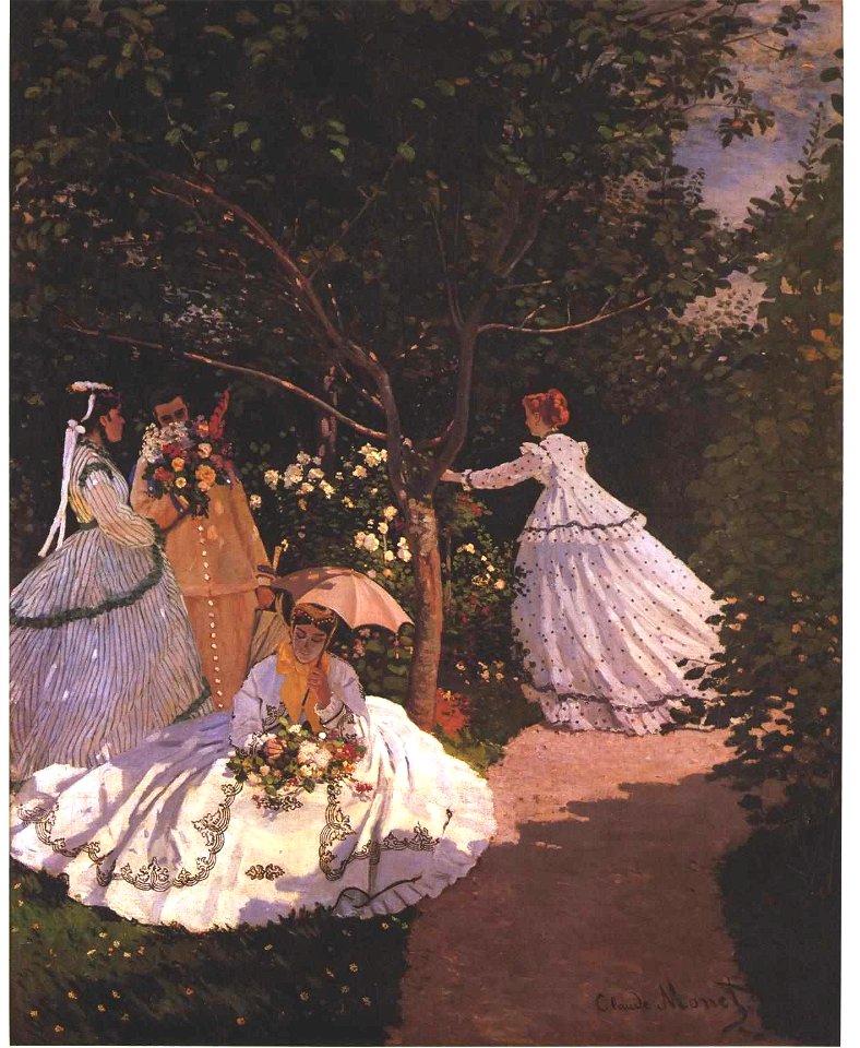 Monet - Frauen im Garten