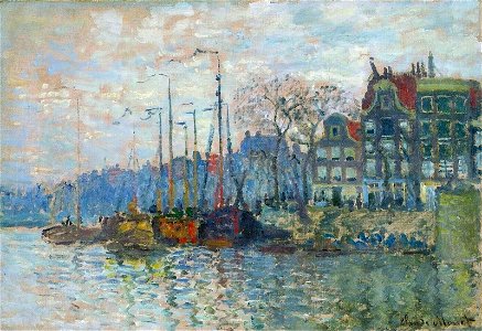 Monet zaandam-the-dike