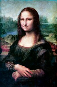 Mona Lisa-LF-restoration-v2. Free illustration for personal and commercial use.