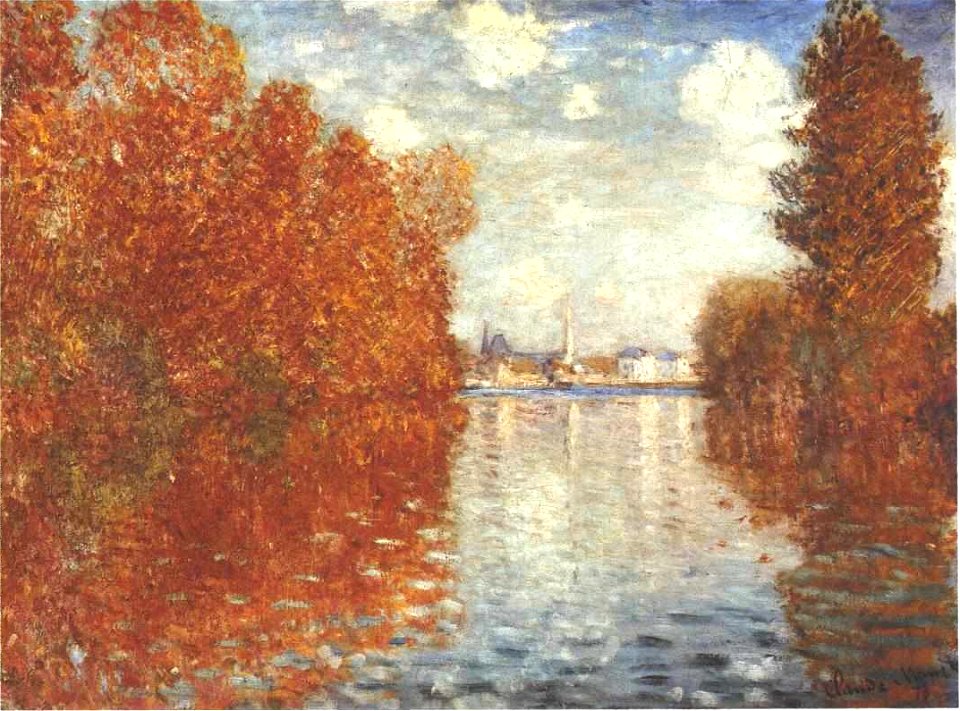 Monet - Herbst in Argentueil