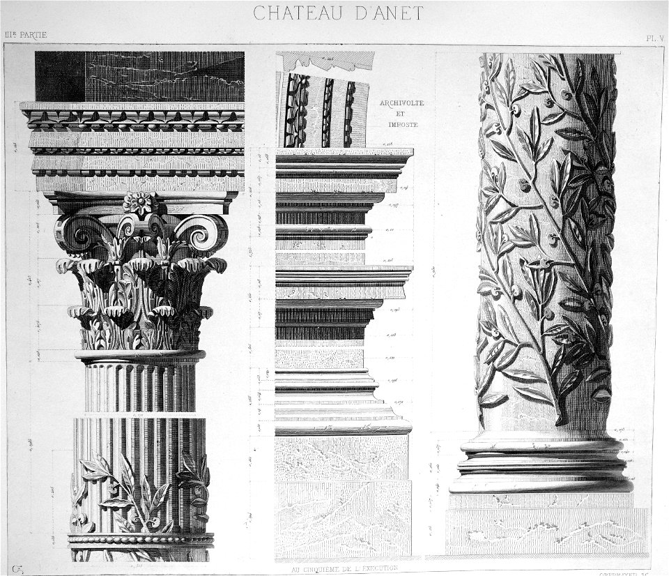 Monographie du château d'Anet 89011