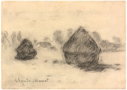 Monet - Stacks of Wheat, 1891, 2013.986